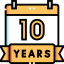 Flat 10-year warranty